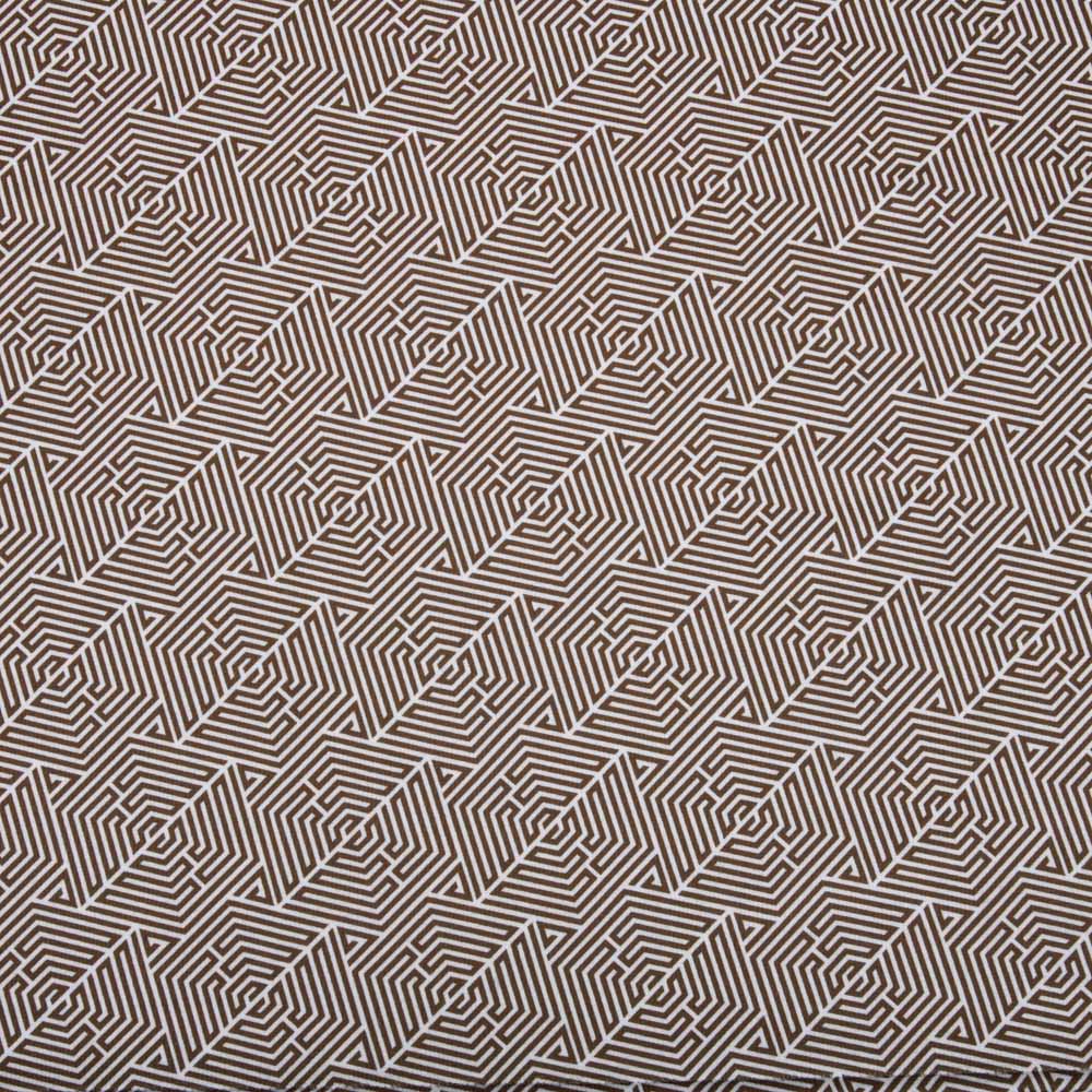 Arias by Lara Dutta Geometric 250 GSM Bamboo Polycotton Bath Towel 70 x 150 cm (Multicolor)