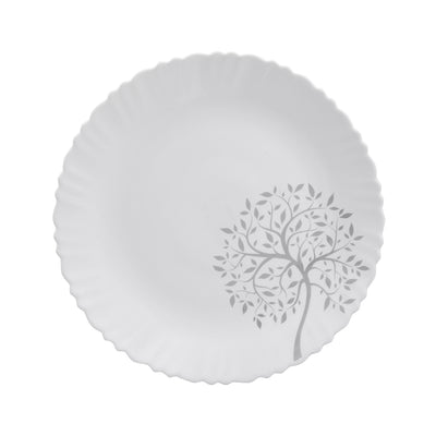 Arias by Lara Dutta Fluted Tree Of Life Dinner Set - 33 Pieces