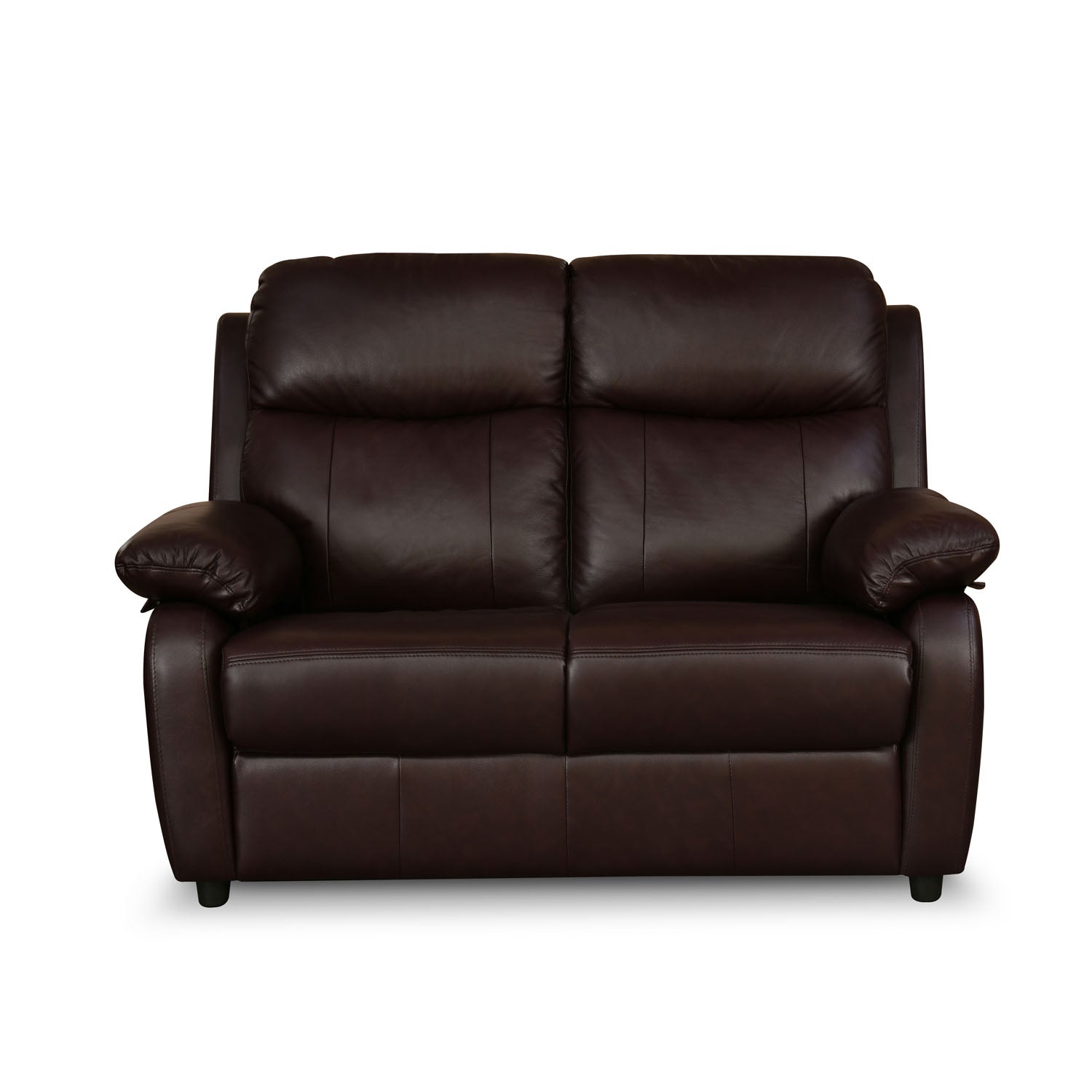 Nilkamal Carolina 2 Seater Fixed Sofa (Brown)
