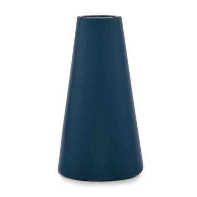 Single Ear Decorative Ceramic Vase (Blue)
