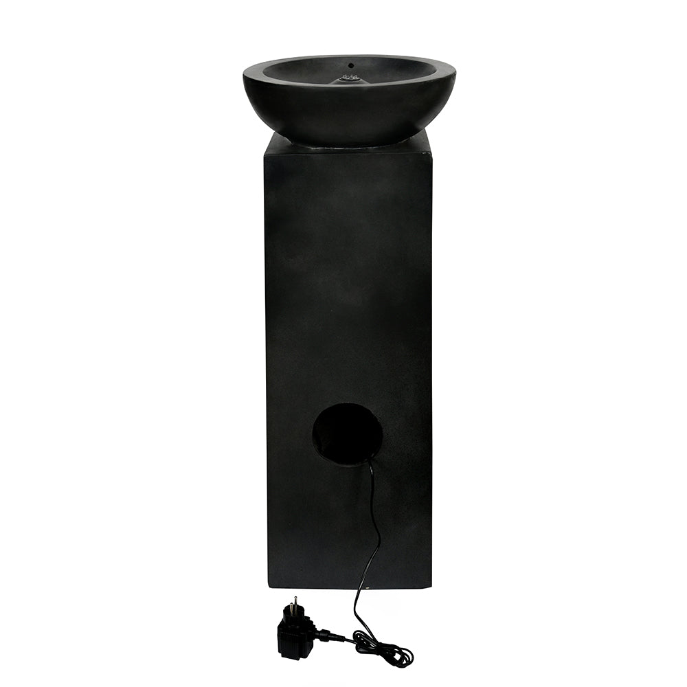 Decorative Bowl on Stand Water Fountain (Grey)
