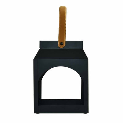 Classic Arch Metal Decorative Lantern (Black)