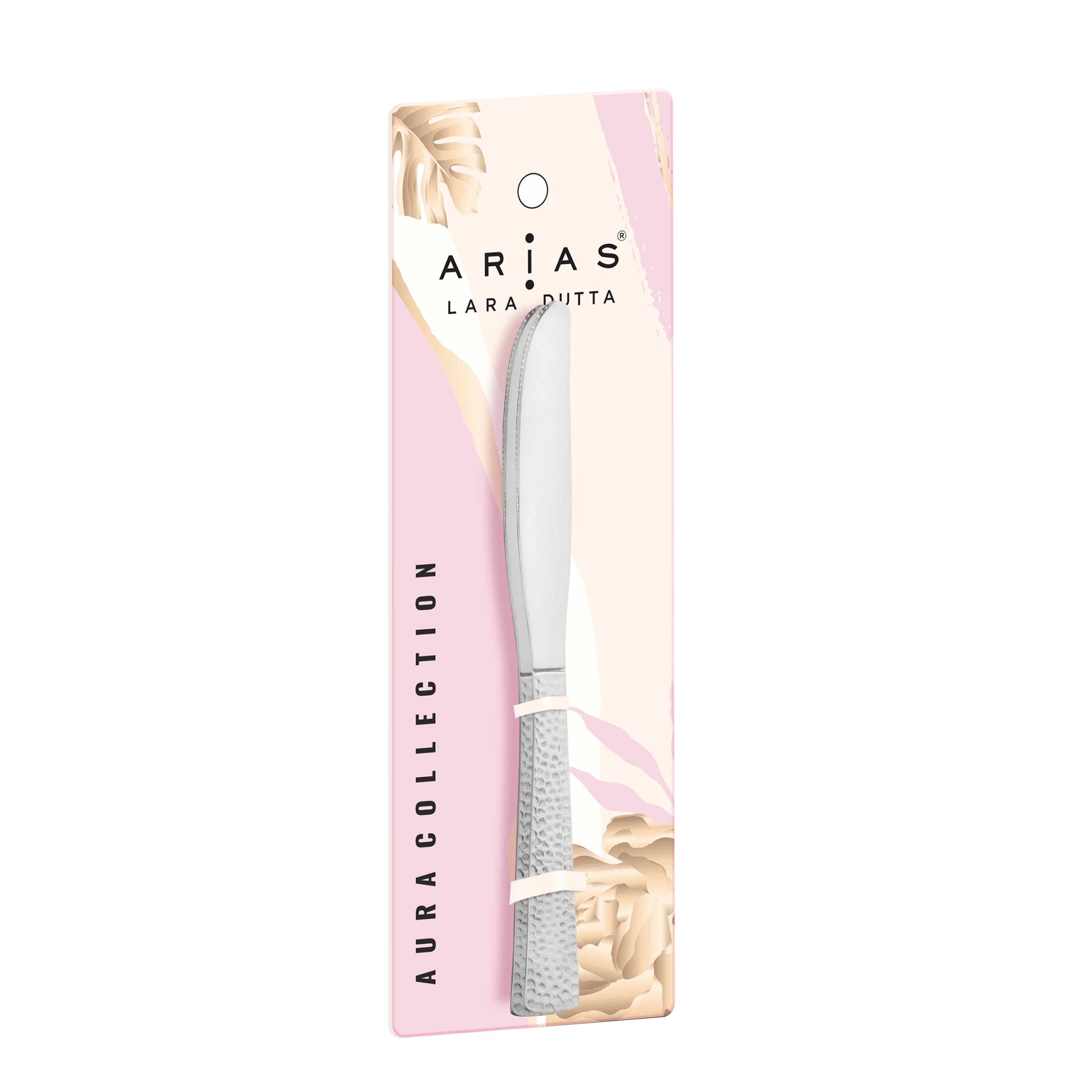 Arias by Lara Dutta Vintage Knife Set of 2 (Silver)