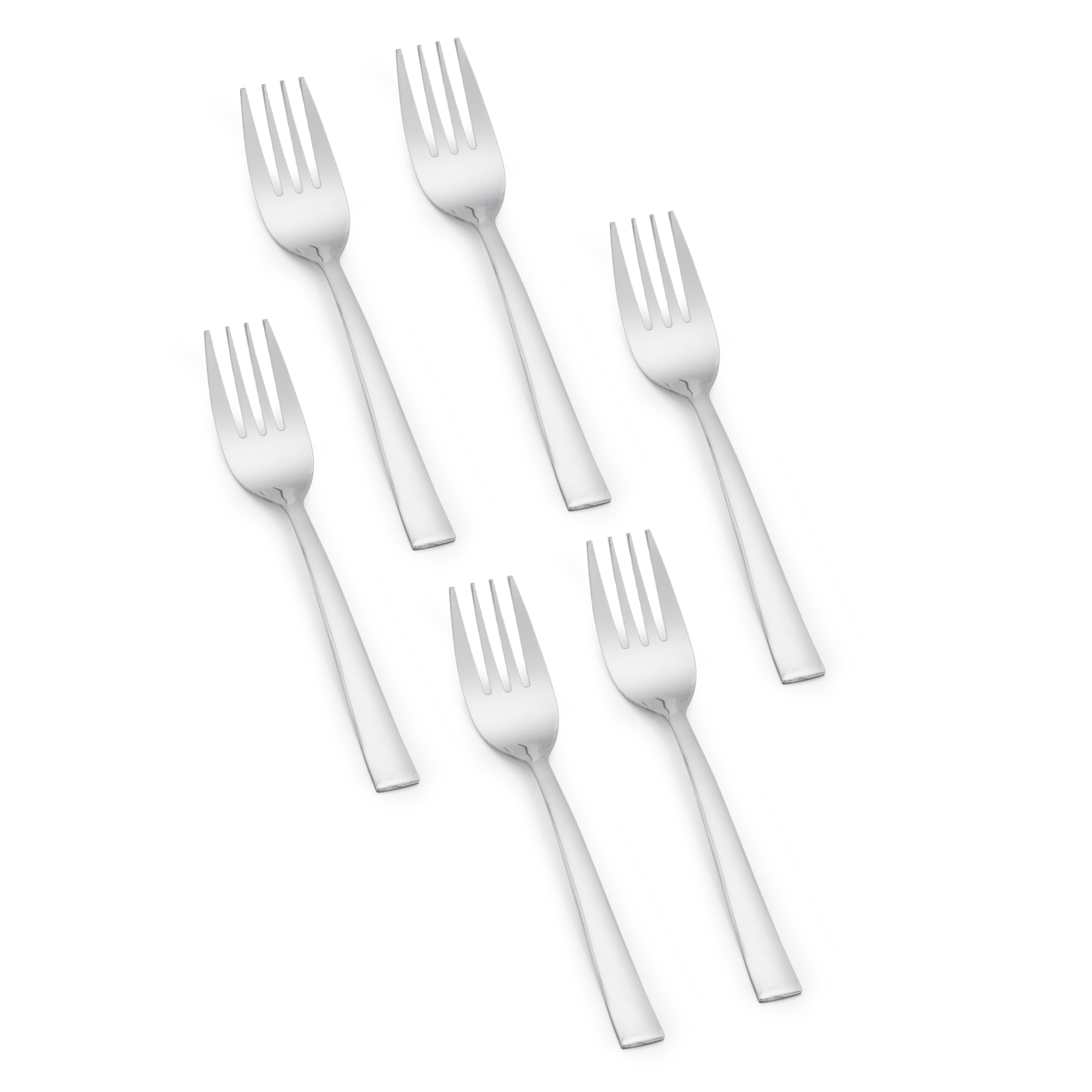 Arias by Lara Dutta Fiesta Cutlery Set of 24 With Stand (Silver)