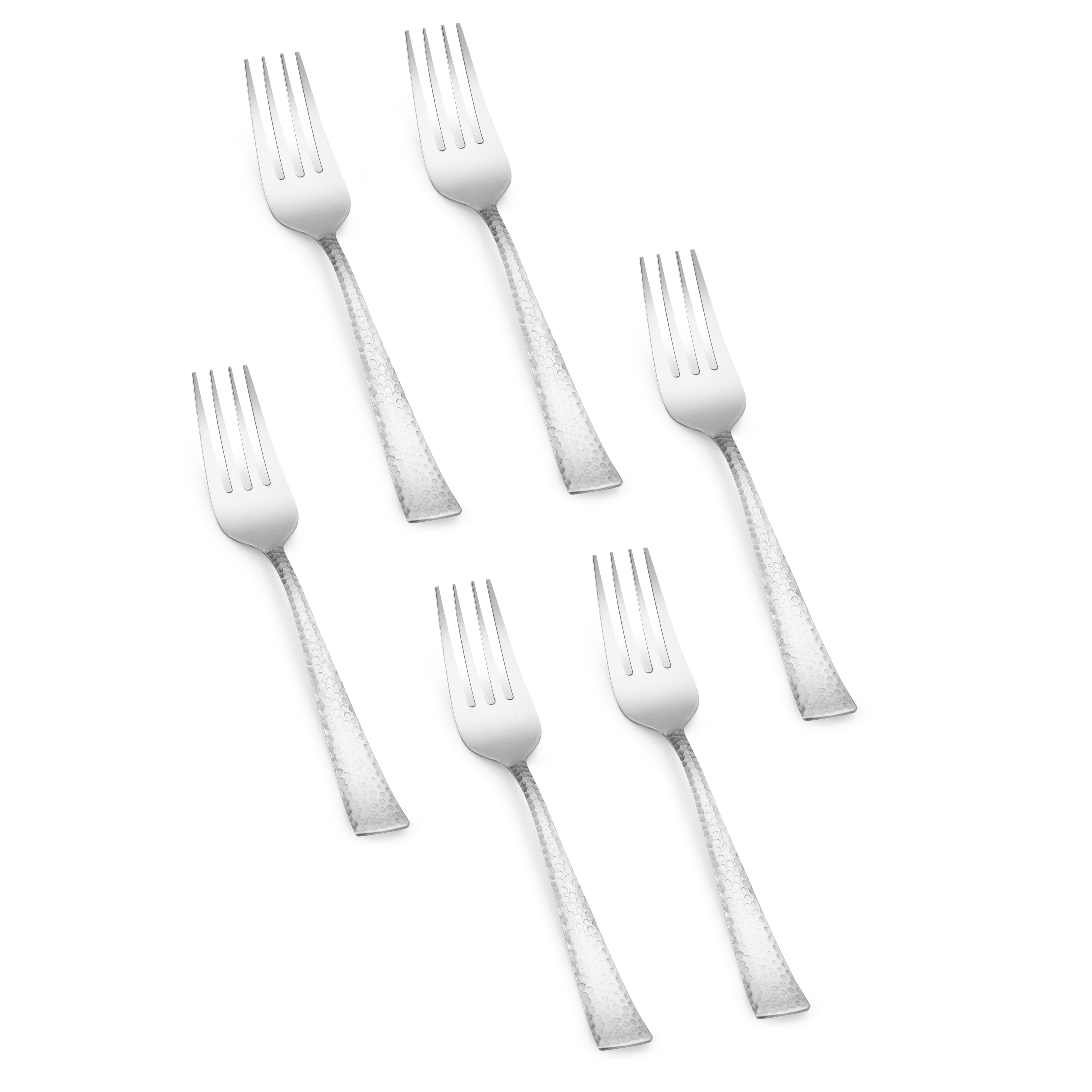 Arias by Lara Dutta Vintage Cutlery Set of 24 With Stand (Silver)