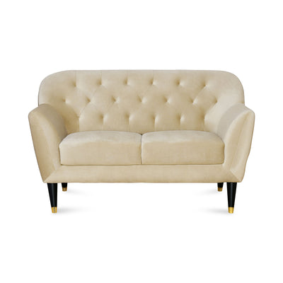 Roslin 2 Seater Fabric Sofa (Beige)