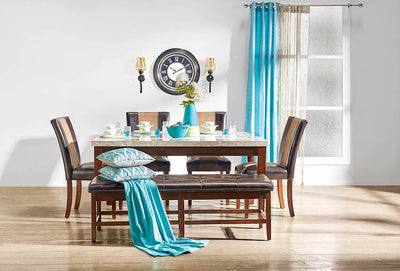 8 Ways to Style Your Dining Table With A Bench Seat