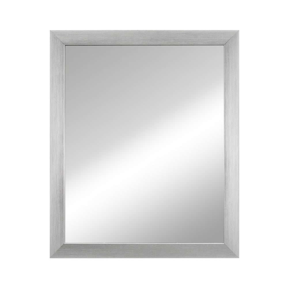 Dazzle Rectangular Synthetic Fibre & MDF Framed Mirror (50 x 60 cm, Champagne Gold)