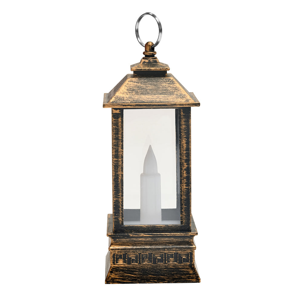 Elegance Decorative Plastic Hanging Lantern (Gold)