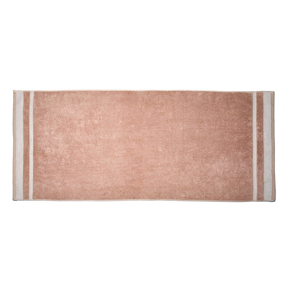 Super Soft Bamboo Cotton 70 x 140 cm Bath Towel (Beige)