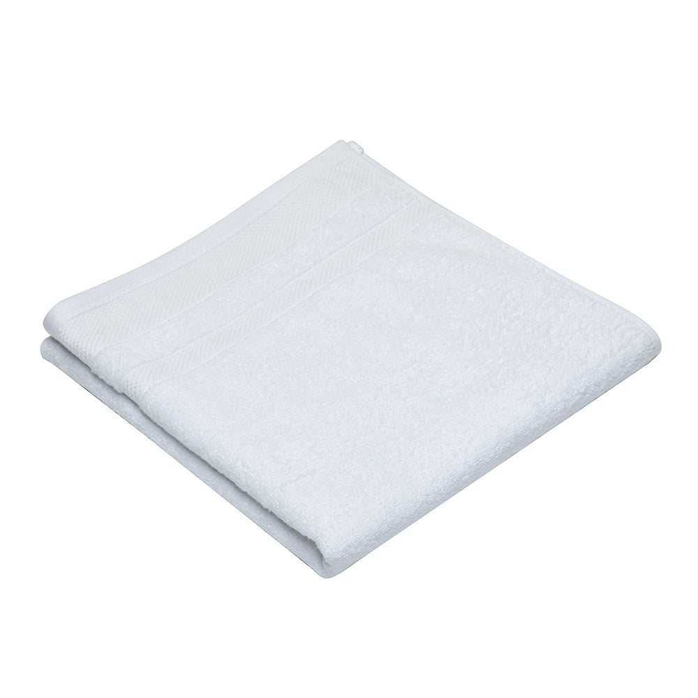 Super Soft Bamboo Cotton 70 x 140 cm Bath Towel (White)