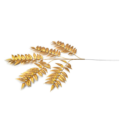 Artificial Spring Leaf Stick (Gold)