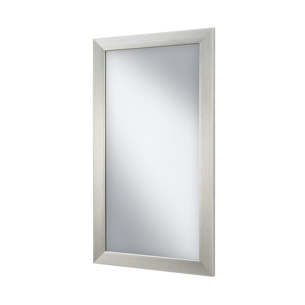 Dazzle Rectangular Synthetic Fibre & MDF Framed Mirror (45 x 90 cm, Champagne Gold)