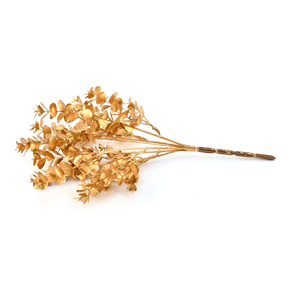 Decorative Eucalyptus Artificial Stick (Gold)