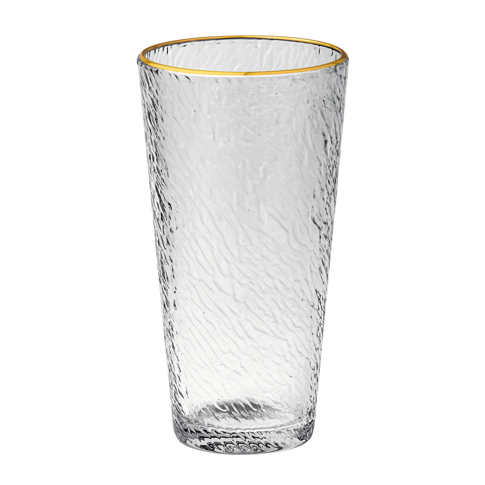 Yamasin Crystal 370 ml Water Glass With Gold Line Set of 6