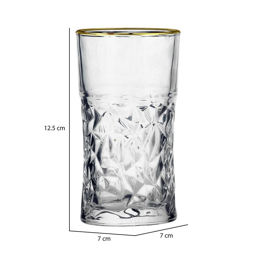 Yamasin Morocco 290 ml Water Glass Set of 6