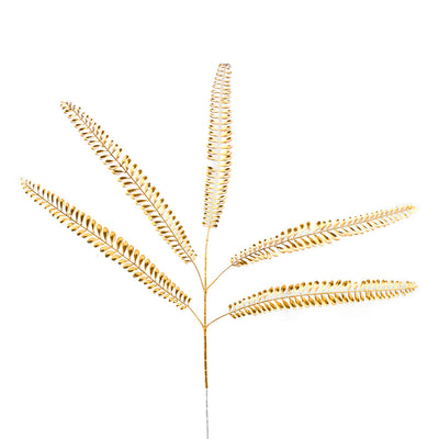 Artificial Mini Leaves Stick (Gold)