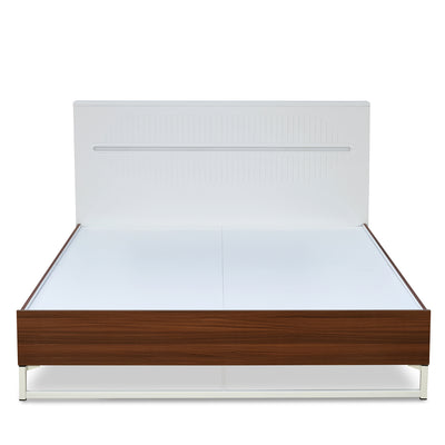 Capsule Meta Bed (Walnut)