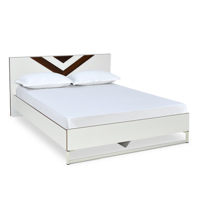 Orion Meta Bed Without Storage (White)
