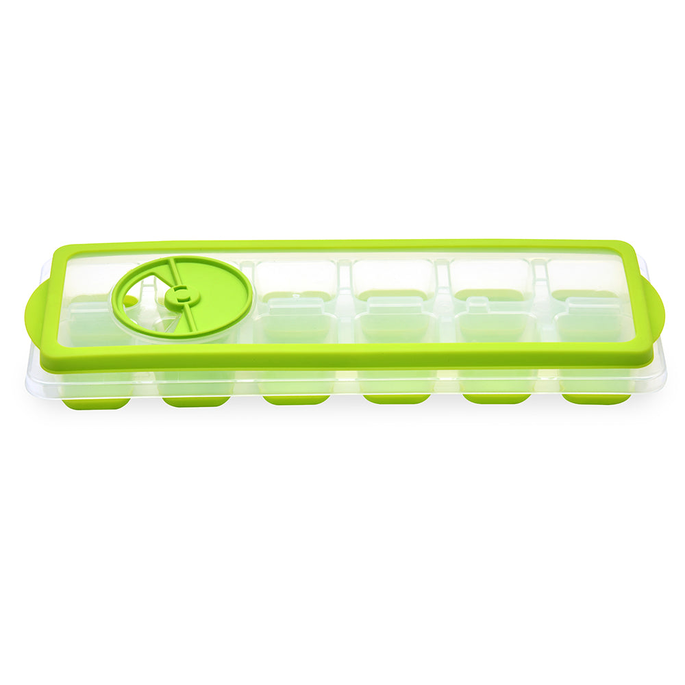 Ice Cube Tray with Lid (Green)