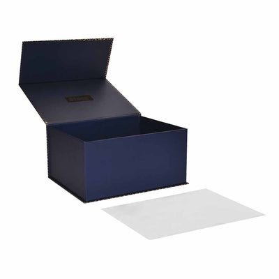 Multipurpose Decorative Cardboard Gift Box (Small, Blue)