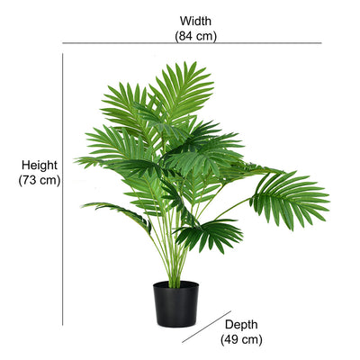 Tropicana Palm Artificial Potted Plant (Green)