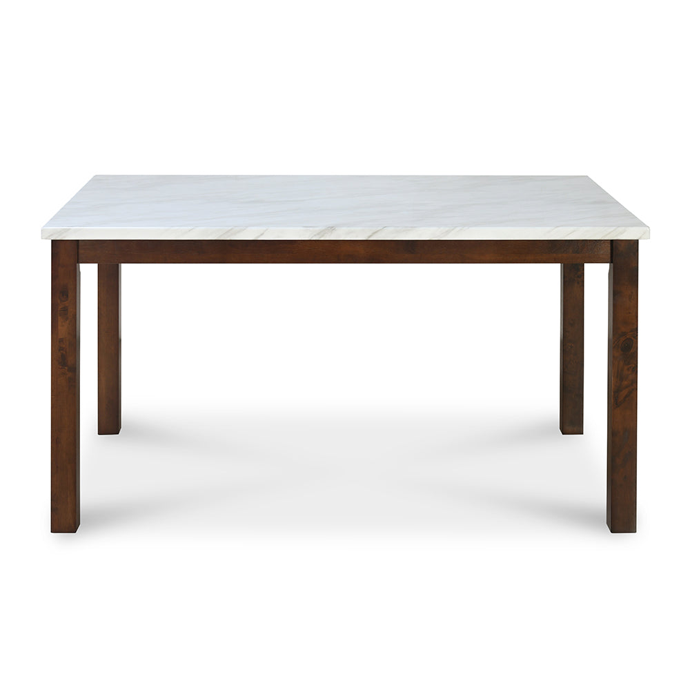 Roxbury 4 Seater Dining Table (Marble White)