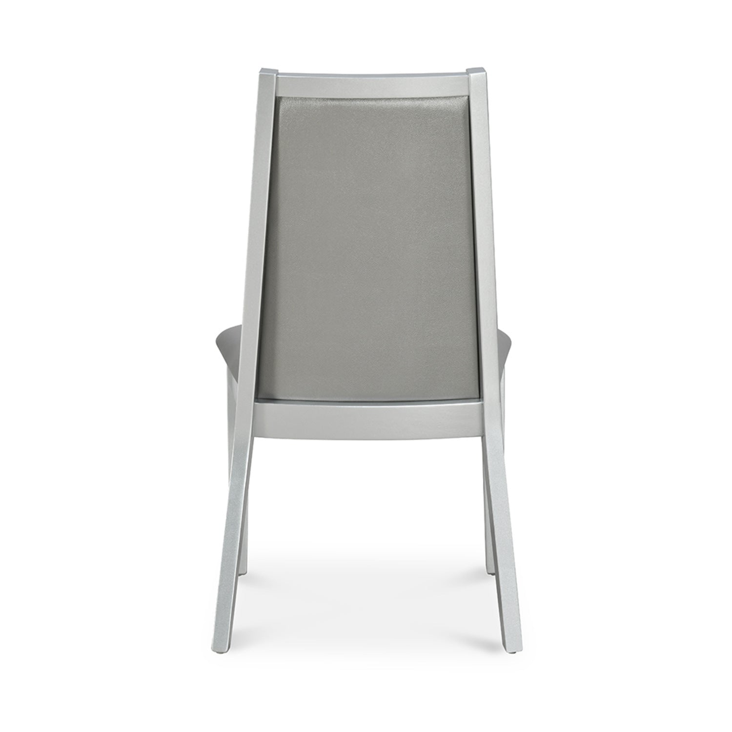 Merlin Dining Chair (Metallic Silver)