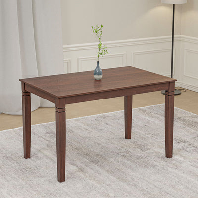 Fern 4 Seater Dining Table (Erin Brown)