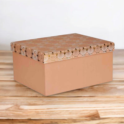 Multipurpose Decorative Cardboard Gift Box (Small, Pink)