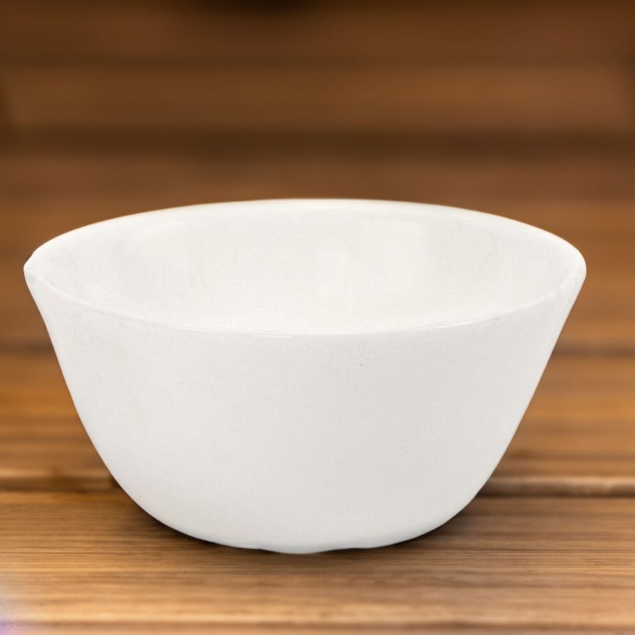 Plainware Veg Bowl Set Of 6 (White)