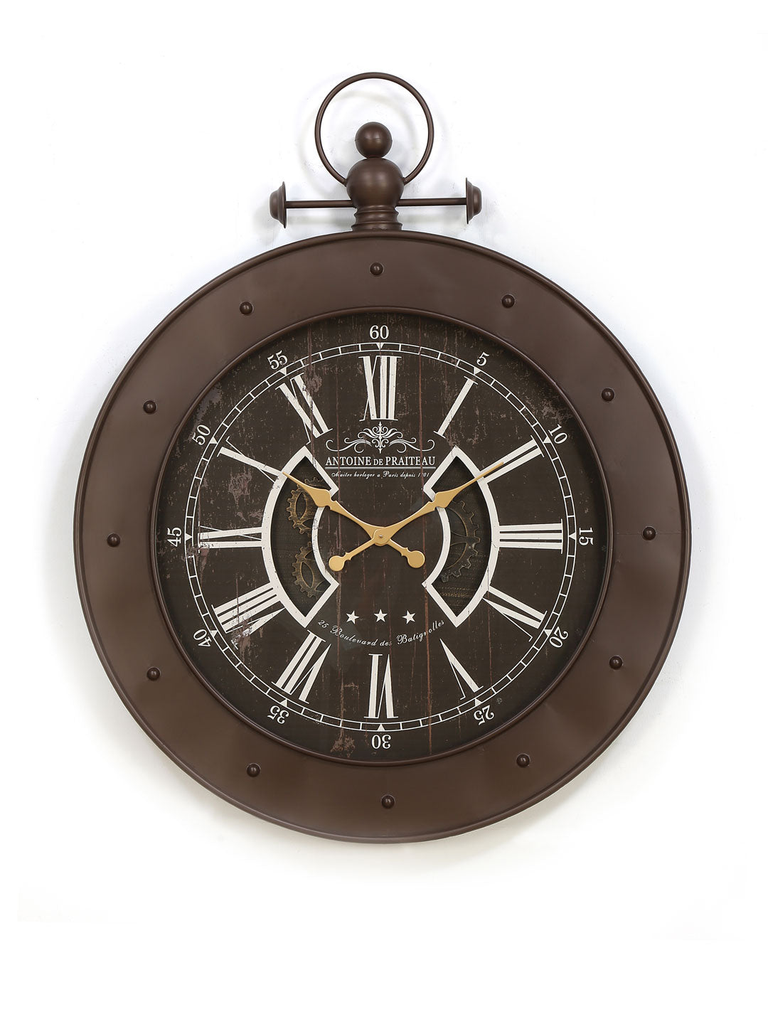 Emperor Wall Clock (Brown)