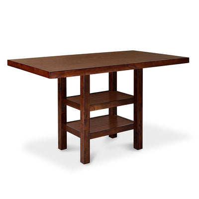 Theon Counter Height 6 Seater Table (Dark Expresso)
