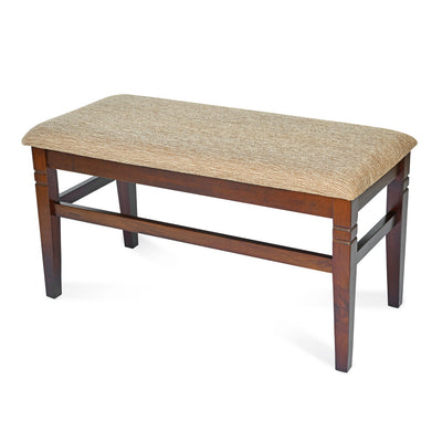 Jewel Dining Bench (Cappuccino)