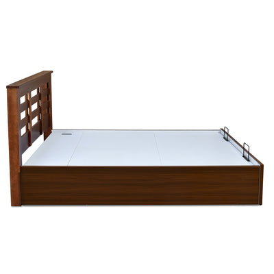 Maple Prime Bed with Semi Hydraulic Storage (Walnut)