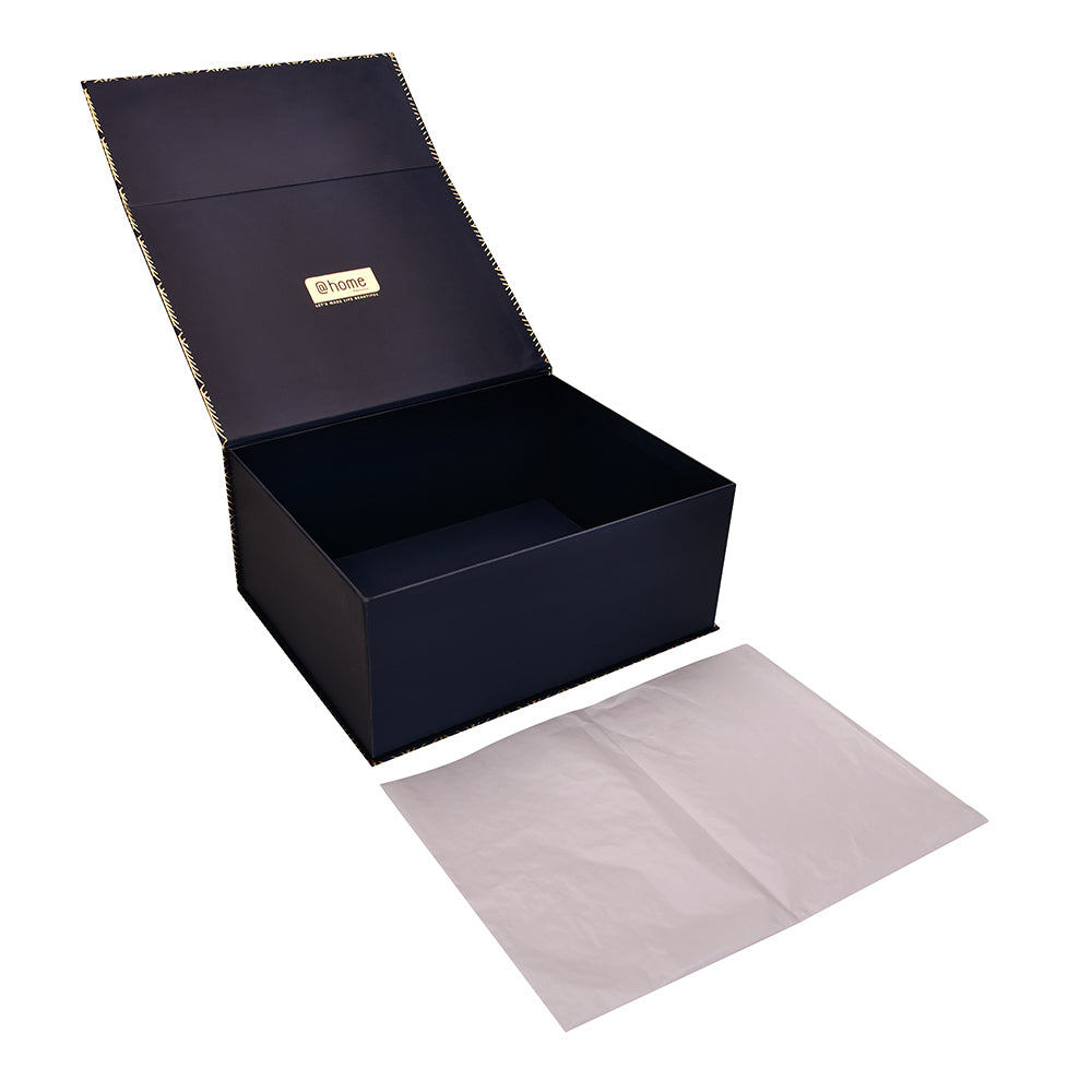 Multipurpose Decorative Cardboard Gift Box (Medium Size, Blue)