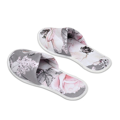 Arias Clover Bamboo Polycotton Bath Slippers (Multicolor, Free Size)