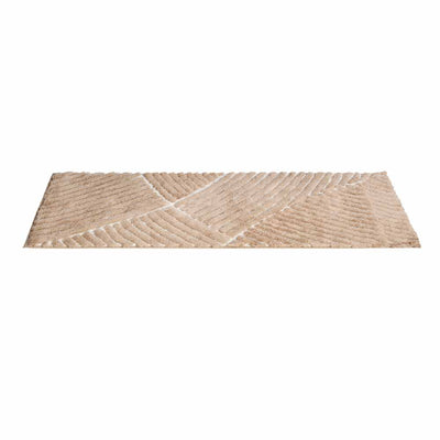 Abstract Polyester 45 x 130 cm Runner (Brown)