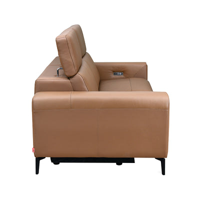 Gibson 2 Seater Electric Recliner Sofa (Brown)