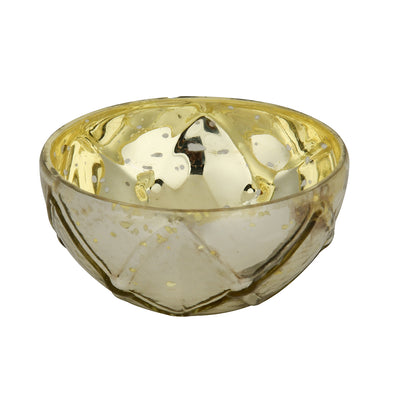 Decorative Votive Candle Holder Set of 2 (Gold)