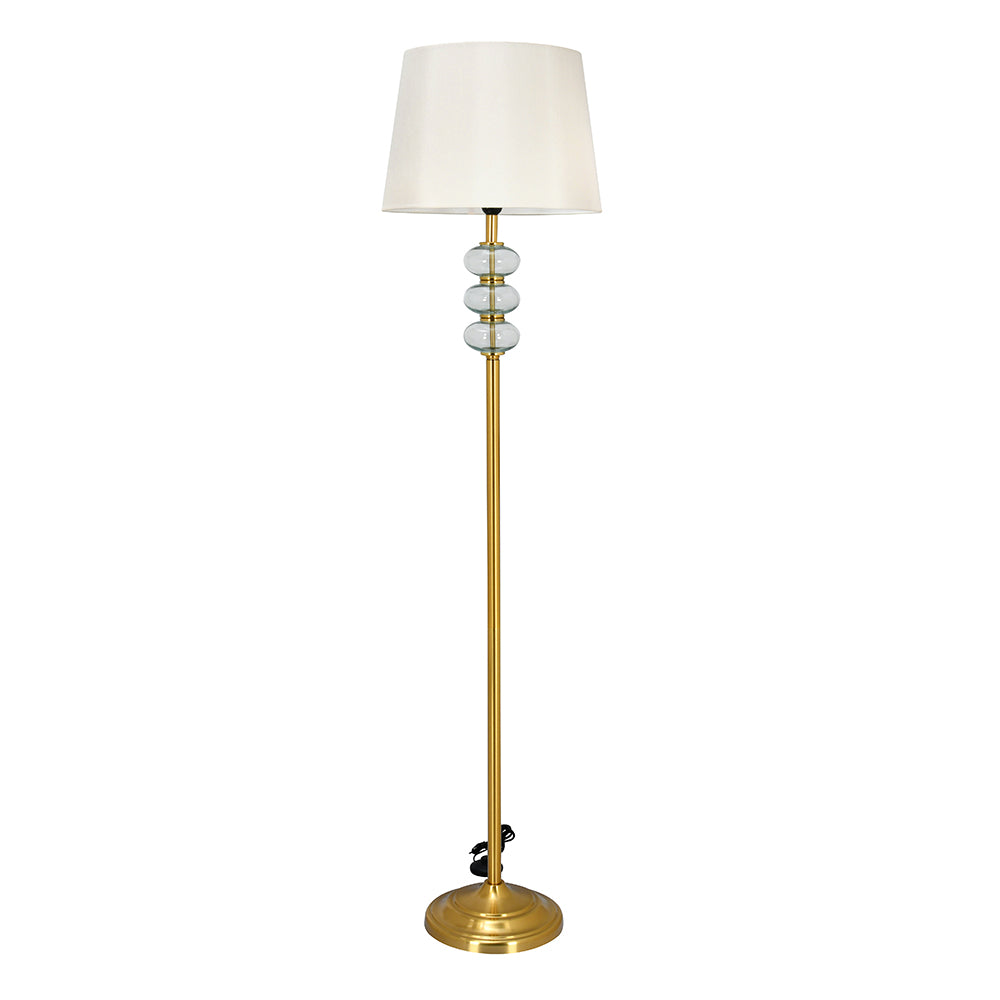 Glassio Bubbles Decorative Floor Lamp 158 cm (White & Gold)