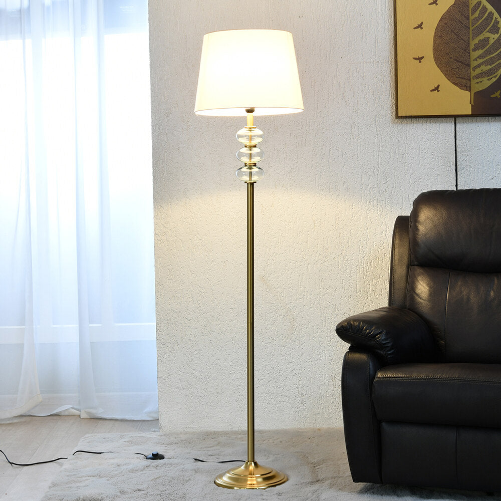 Glassio Bubbles Decorative Floor Lamp 158 cm (White & Gold)