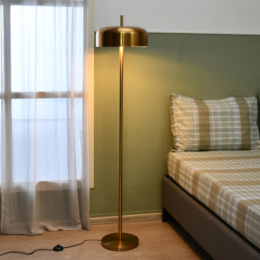Metalia Decorative Floor Lamp 158.3 cm (Gold)