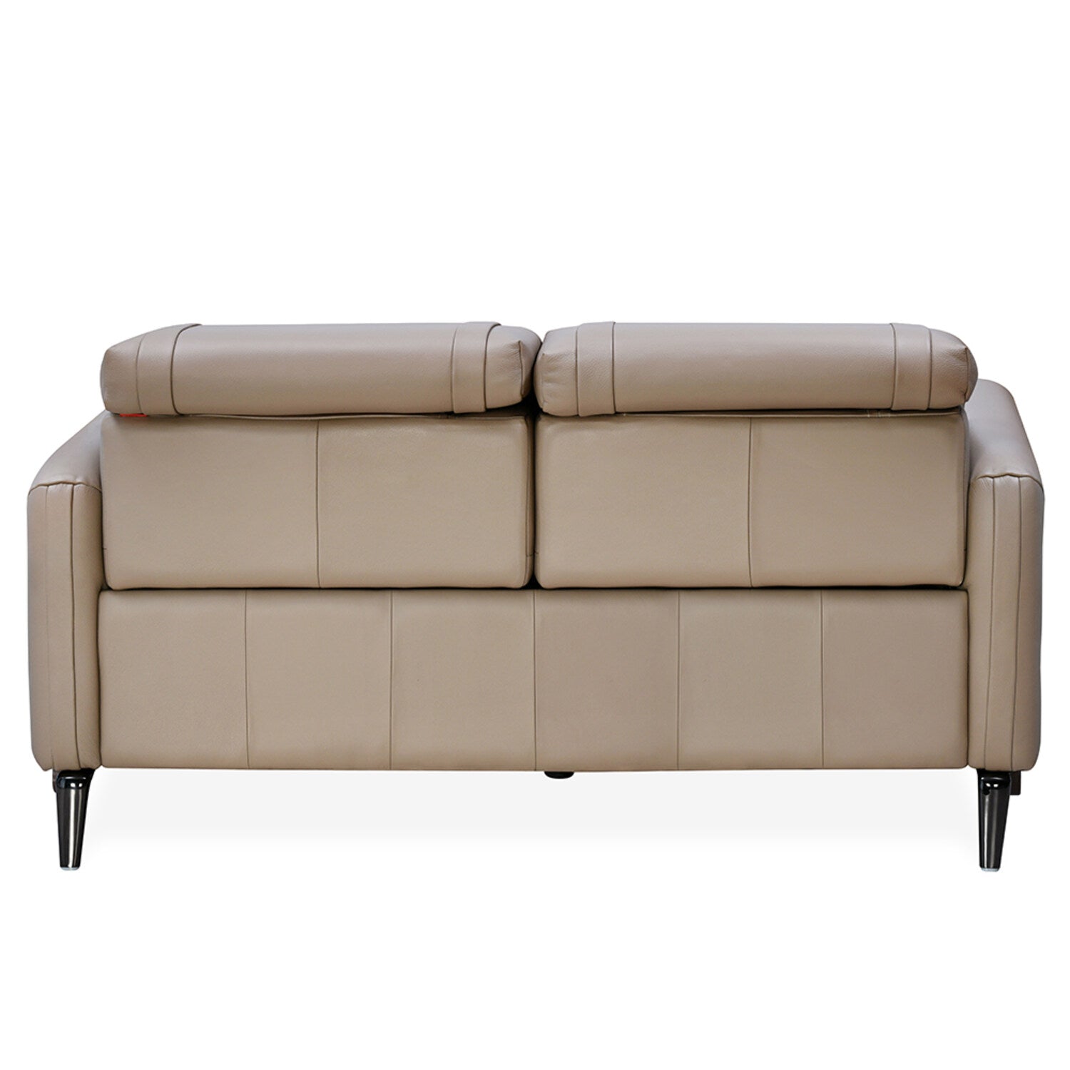 Olimpio 3 Seater Leather Electric Recliner (Beige)