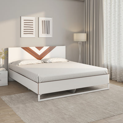 Orion Meta Bed Without Storage (White)