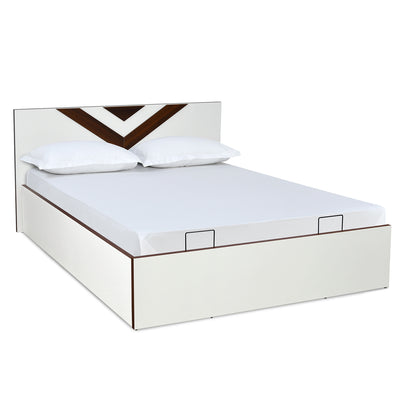 Orion Prime Bed with Semi Hydraulic Storage (White)