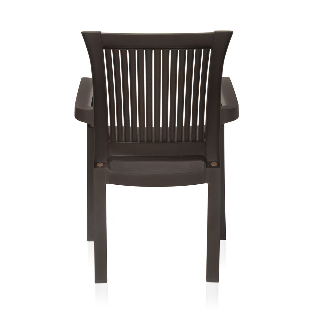 Nilkamal Platinum Chair (Season Rust Brown)