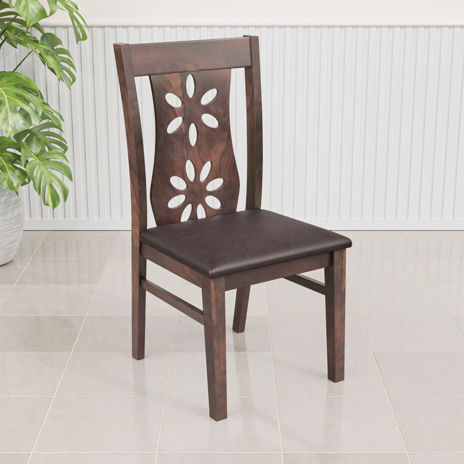 Rigel Dining Chair (Dark Walnut)