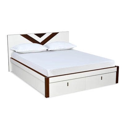 Orion Premier Bed with Full Hydraulic Storage (White)