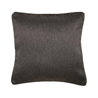 Ariana Visto Solid Polyester 16" x 16" Cushion Cover (Brown)